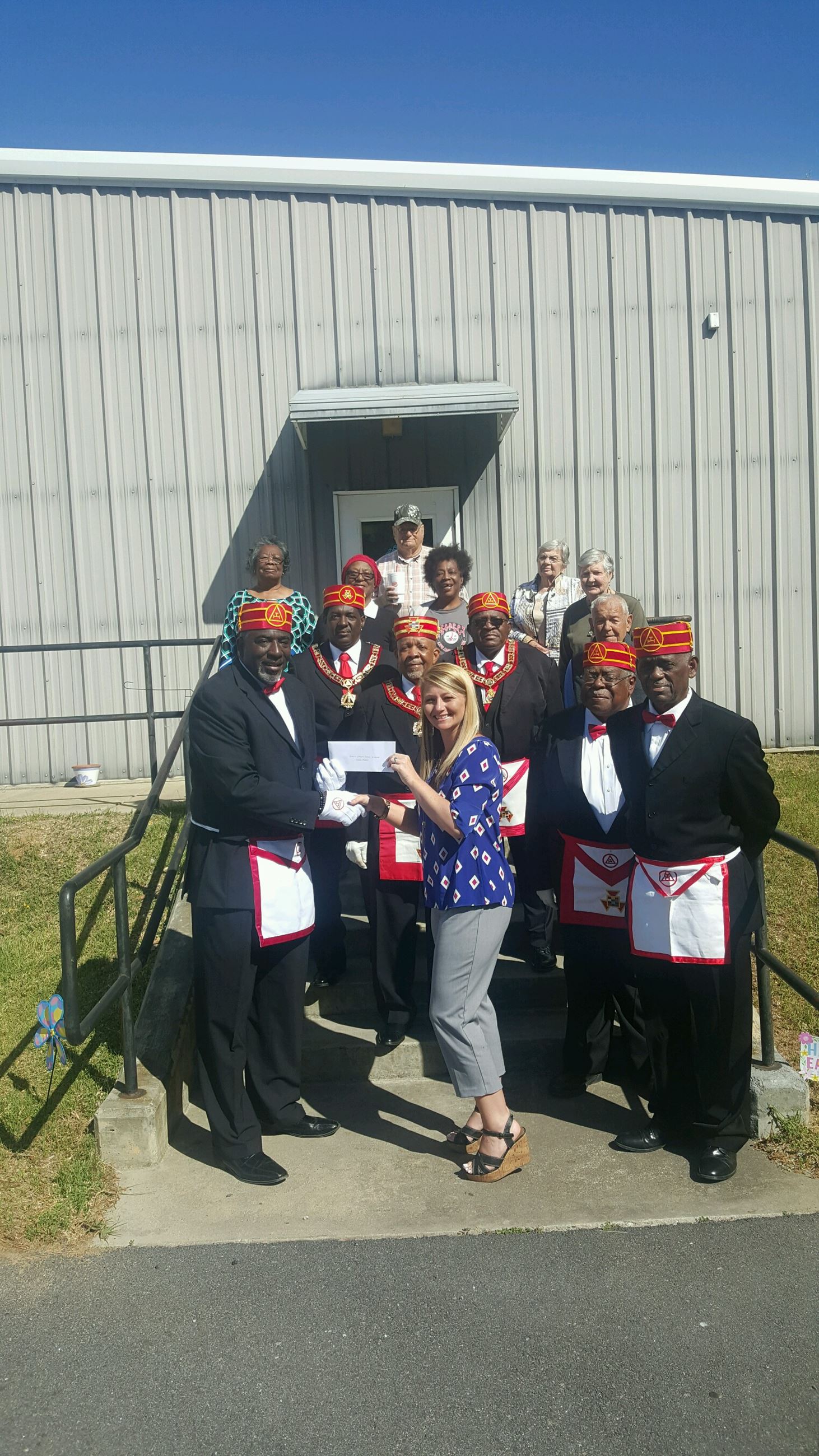 Royal Arch Masons Donation