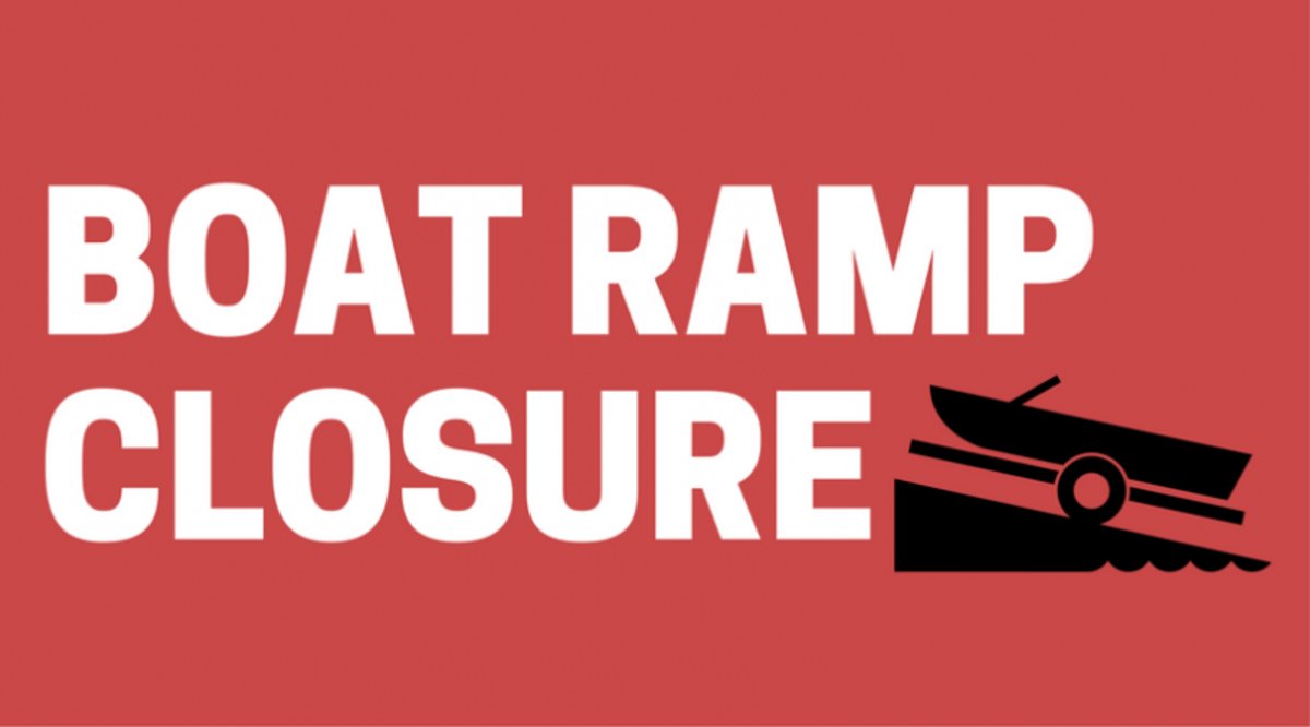 Boat Ramp Closure