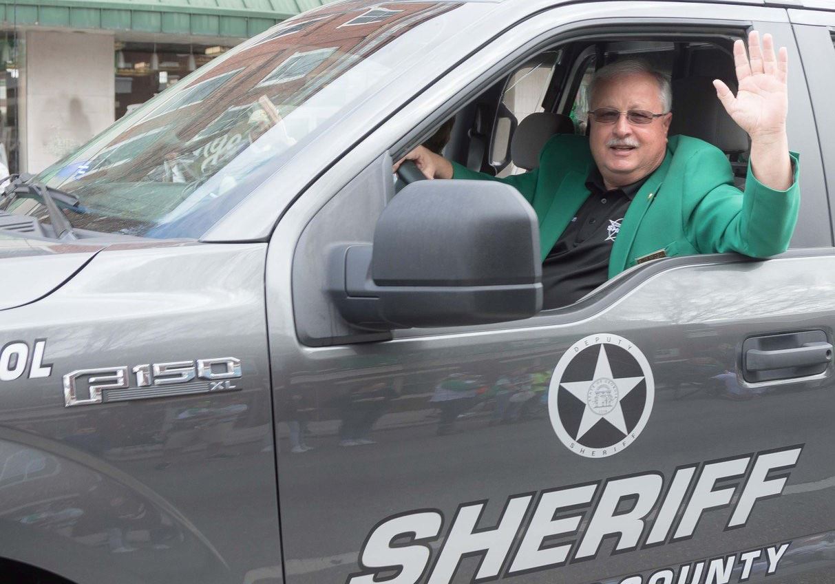 Sheriff Dean in parade